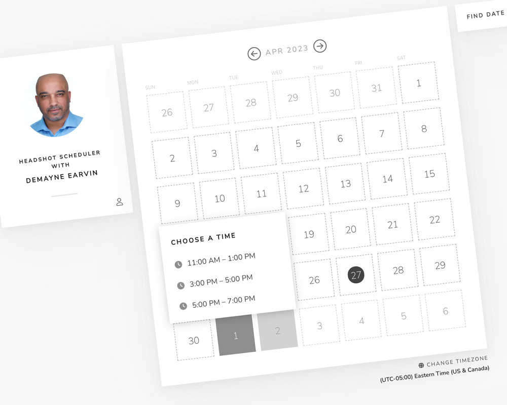 Downtown Cleveland Professional Headshot Studio